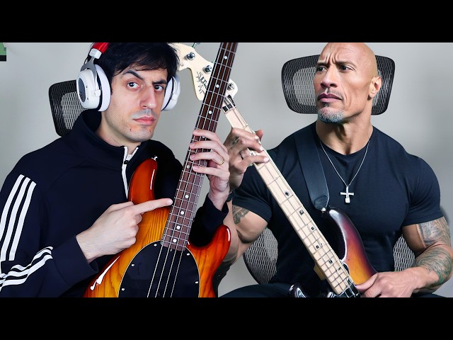 Teaching The Rock How To Play BASS