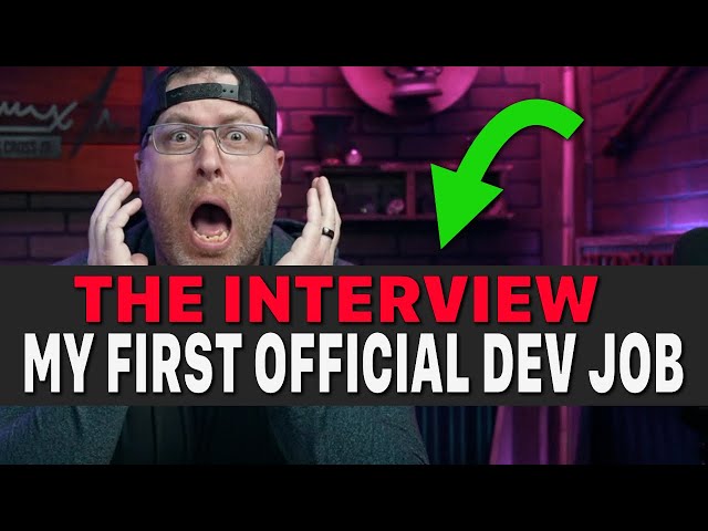 My First Official Software Developer Job and Interview (GOOD & BAD)