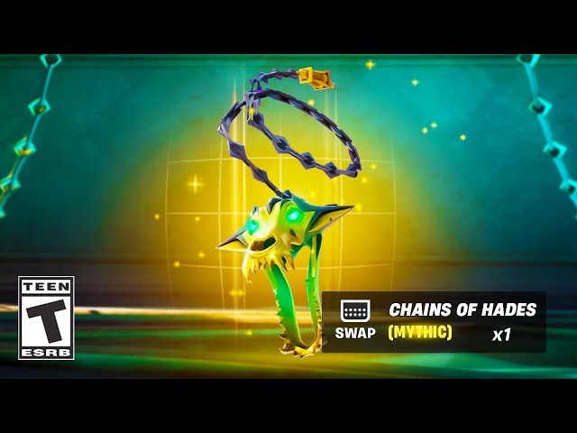 CHAINS OF HADES Mythic NOW in Fortnite!