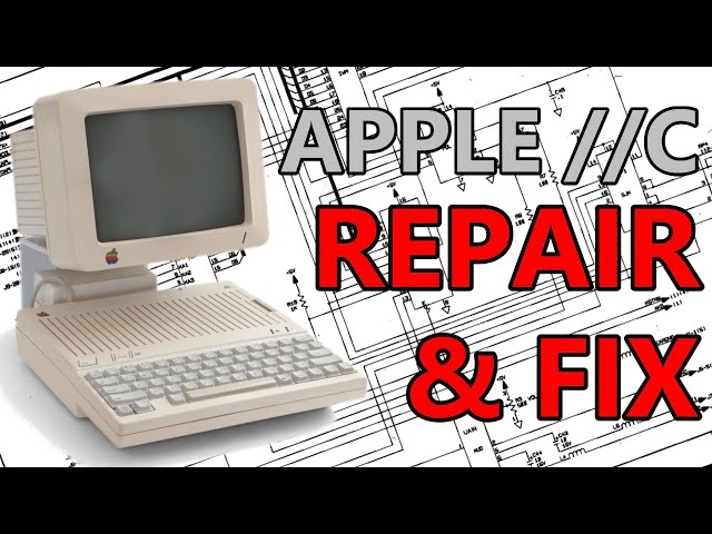 What's keeping this Apple IIc from working?