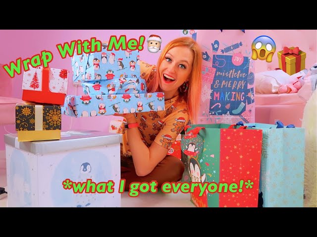 ASMR Wrap Gifts With Me!🎅🏻🎁 *Revealing What I've Got EVERYONE for Christmas 2021!!🤭* Vlogmas Day 14
