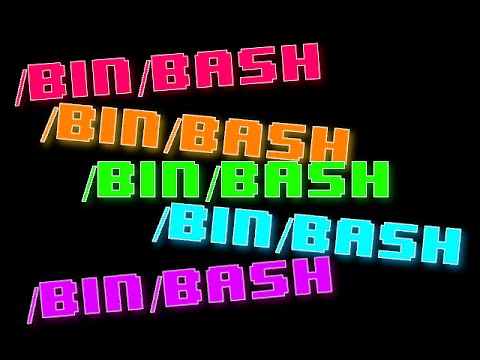Color Variables BASH Shell Script Linux Tutorial