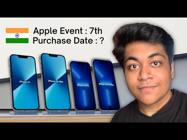 iPhone 14 Purchase Date after Apple Event!