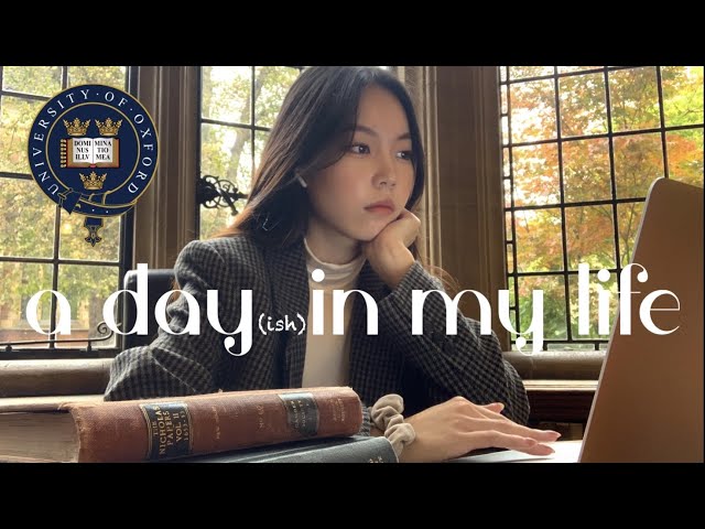 A Day in My Life as a Politics Student at Oxford ☕🍂 studying, cooking, classes