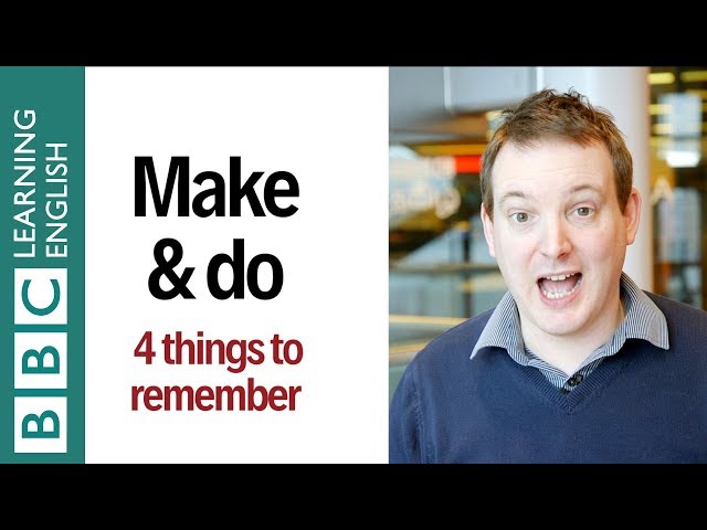Make & Do - English In A Minute