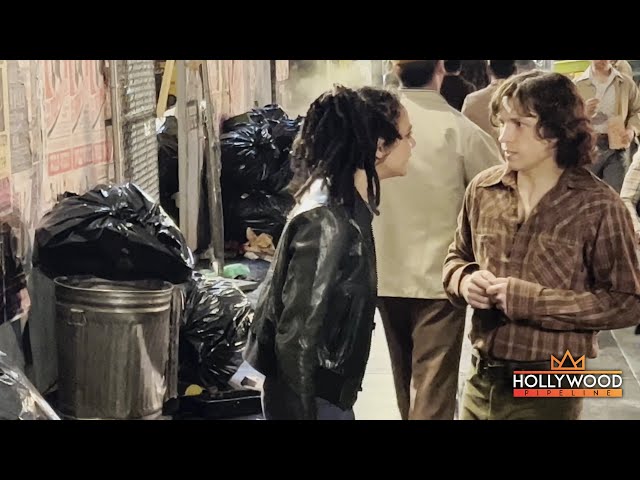 Tom Holland and Sasha Lane DRAMATIC fight onset "The Crowded Room" in NYC