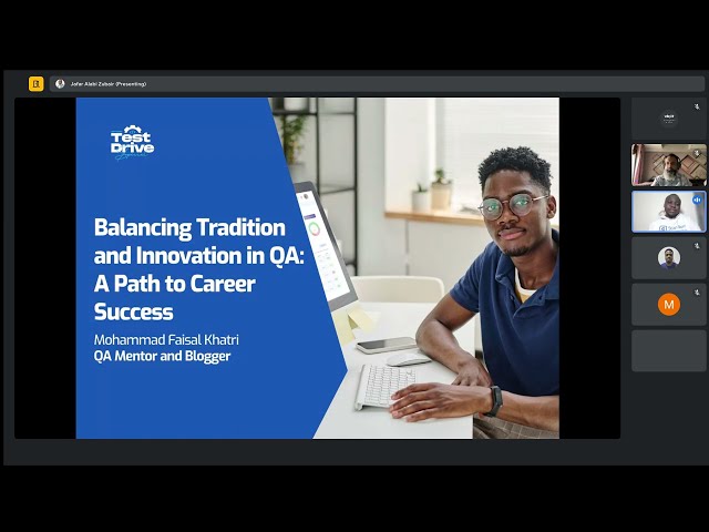TestDrive by Scandium (Webinar) - Balancing Tradition and Innovation in QA: A career path to success