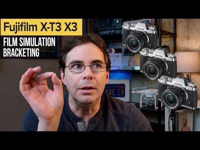 Film Simulation Bracketing in Fujifilm