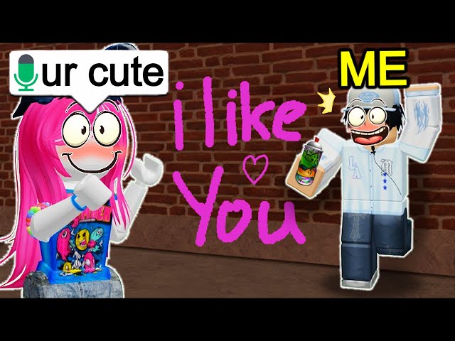 Getting A GIRLFRIEND In Roblox Spray Paint VOICE CHAT