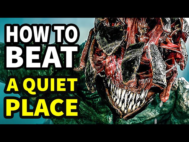 How To Beat The SOUND PREDATORS In "A Quiet Place"