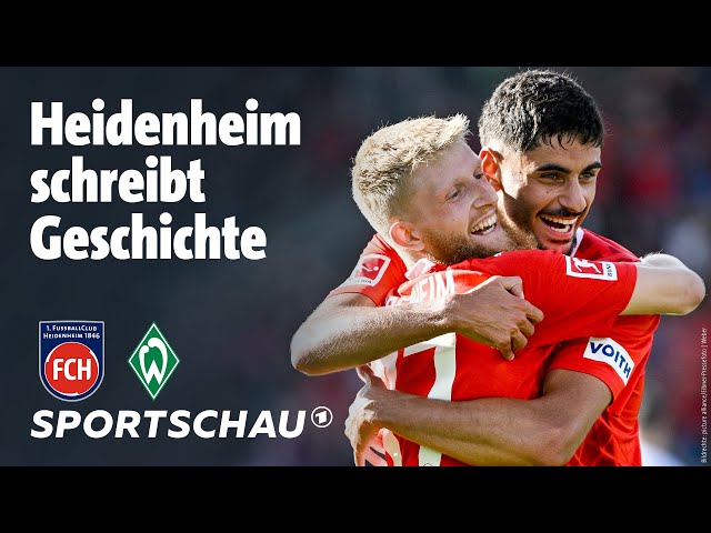 1. FC Heidenheim – SV Werder Bremen Highlights Bundesliga, 4. Spieltag | Sportschau