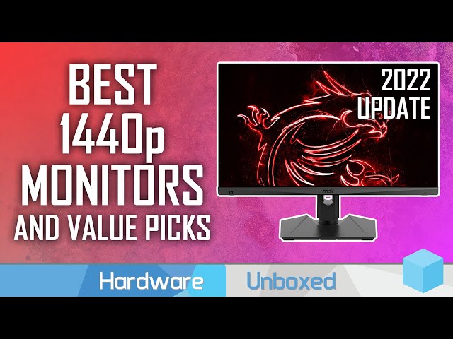 Best 1440p Gaming Monitors, Plus Great Value Picks [Early 2022]