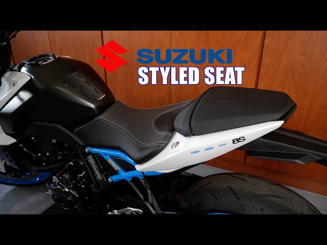Styled Seat Install and Random MotoVlog - Suzuki GSX-8S