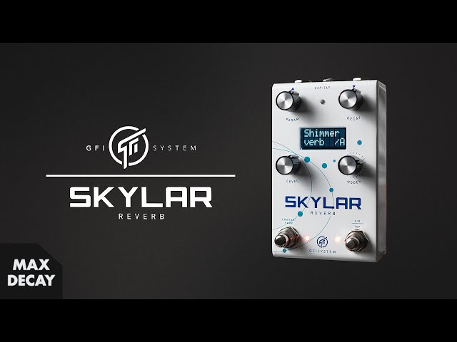 GFI System Skylar Reverb Pedal Demo - Stereo