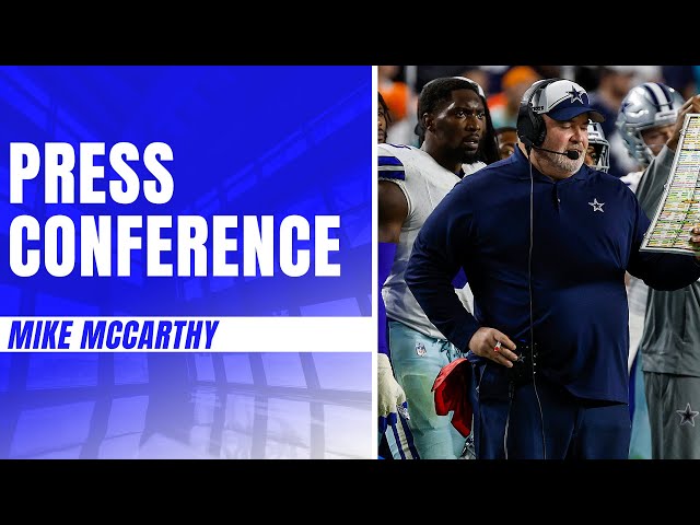 Head Coach Mike McCarthy Postgame: Week 16 | #DALvsMIA | Dallas Cowboys 2023