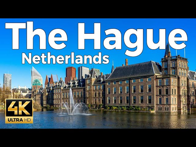 The Hague, Netherlands Walking Tour (4k Ultra HD 60fps) – With Captions