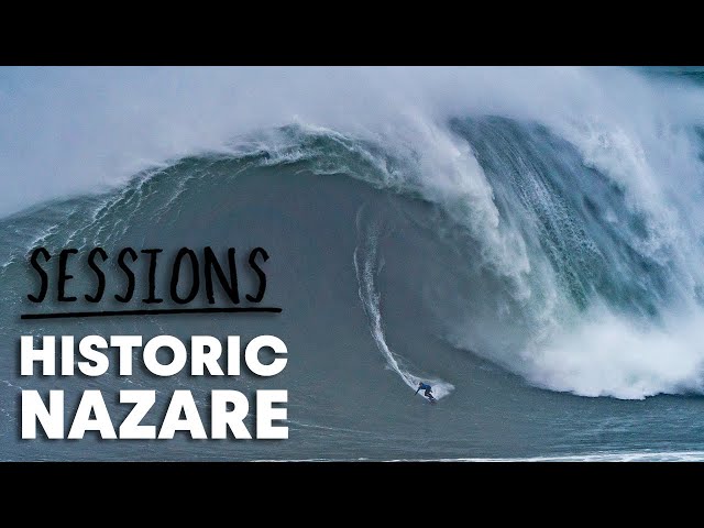 Reliving Kai And Chumbo's Young Bulls Performance At Praia Do Norte, Nazaré | Sessions