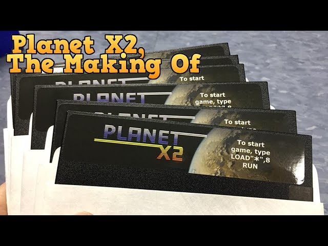 Planet X2 for the Commodore 64, The Making Of.