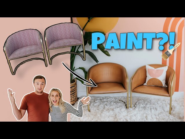 PAINTED LEATHER CHAIRS - Does It Actually Work?