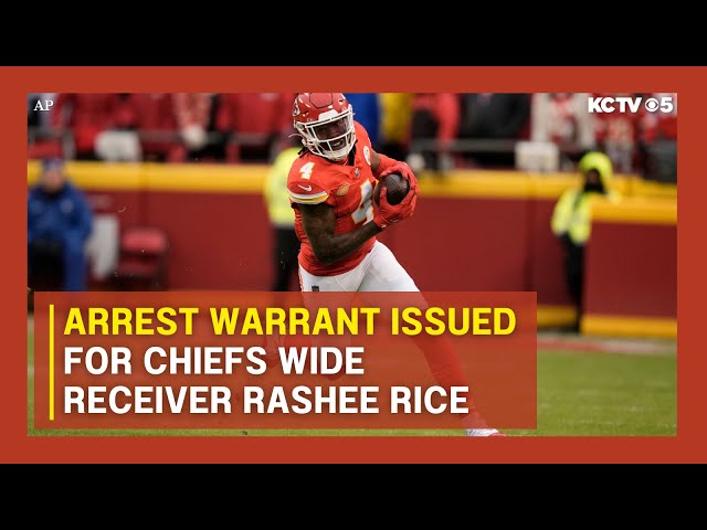 Arrest warrant issued for Chiefs WR Rashee Rice