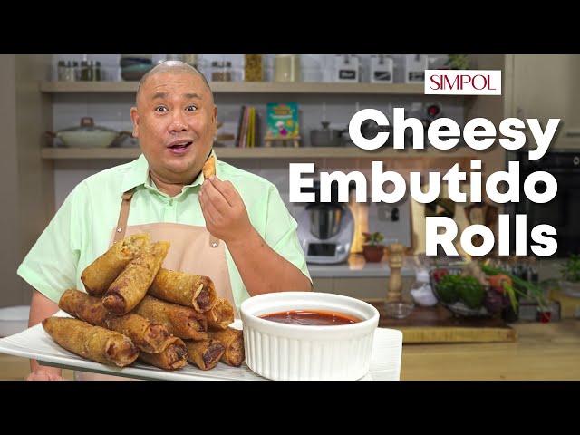 Let's get rollin' with Cheesy Embutido Rolls Recipe! | Chef Tatung