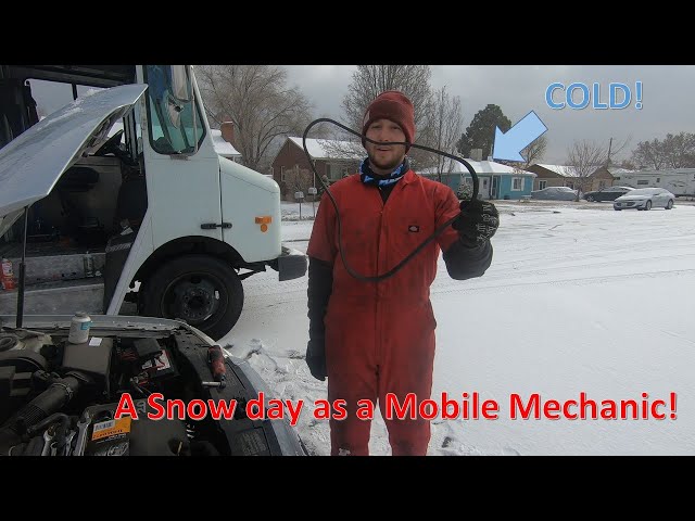 A day in the life of a mobile mechanic. **SNOW Day** roadside rescue