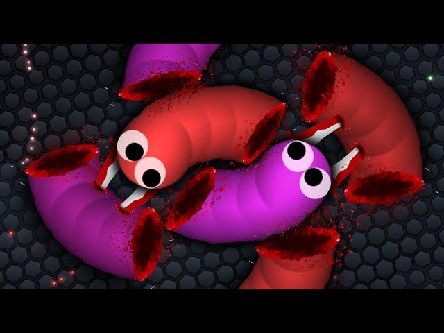 Slither.io 2 SNAKES DYING IN THE SAME TIME HACK EPIC TROLLING SNAKES IN SLITHERIO! Funny Moments