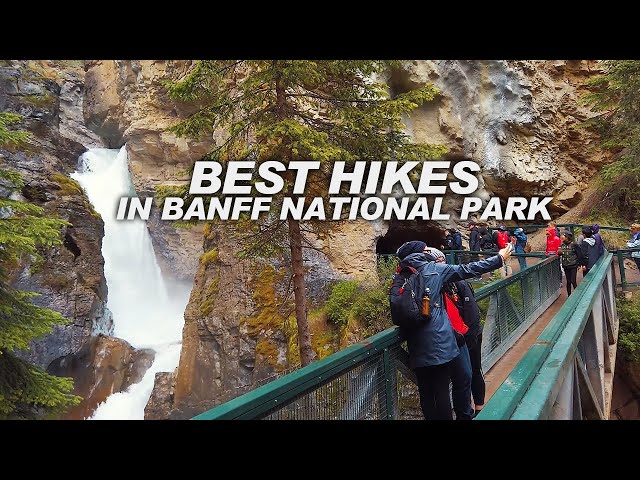BANFF NATIONAL PARK - 3 Best Hikes in Banff National Park, Alberta, CANADA, Travel, 4K