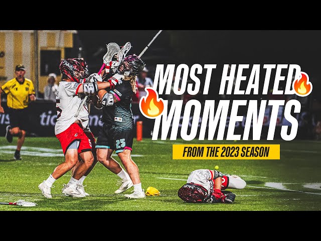 Most HEATED MOMENTS in Pro Lacrosse | 2023