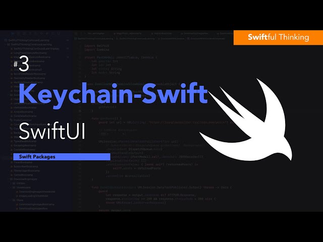 How to use Keychain-Swift in SwiftUI | Swift Packages #3