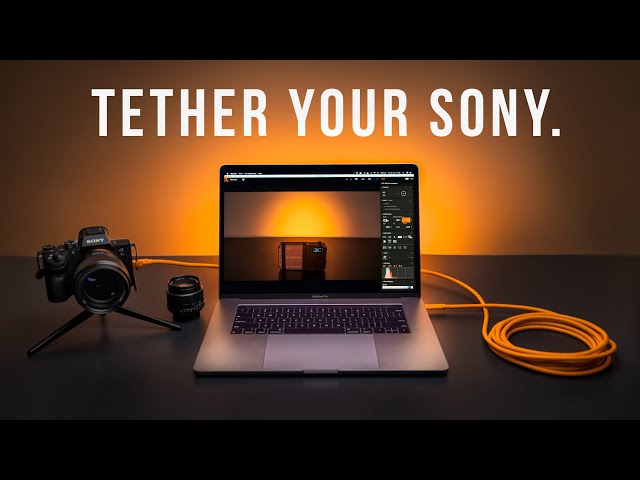 SONY IMAGING EDGE DESKTOP -  How to TETHER | Sony A7iii A7Riii