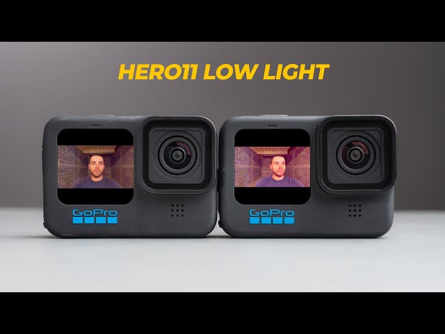 GoPro HERO11 Performs WORSE than HERO10 in LOW LIGHT!