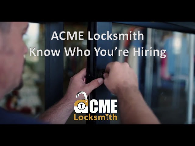 ACME Locksmith Company Overview