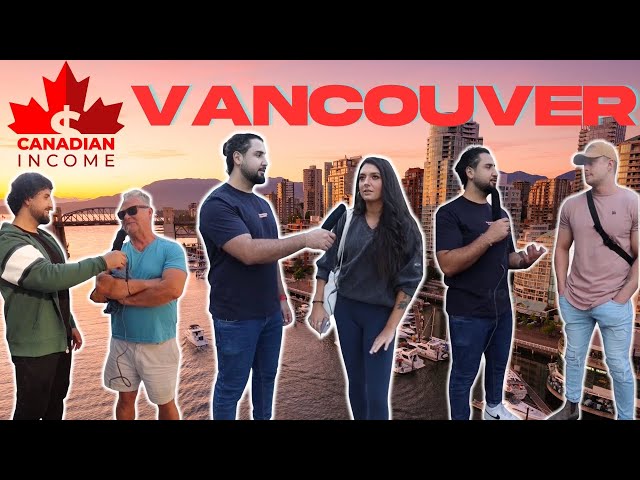 Asking People What They Do For a Living | Vancouver, BC📍 Canadian Income