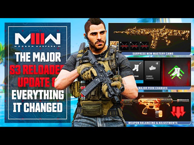 Modern Warfare 3: The SEASON 3 RELOADED UPDATE Changed a LOT (MW3 Warzone Update 1.43 Notes)