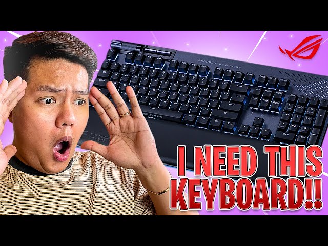 Asus ROG Strix Flare II Animate Keyboard Hot-swappable Full Review | I Need This!