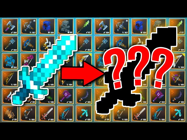 Upgrading The MOST POWERFUL WEAPON in Minecraft Dungeons