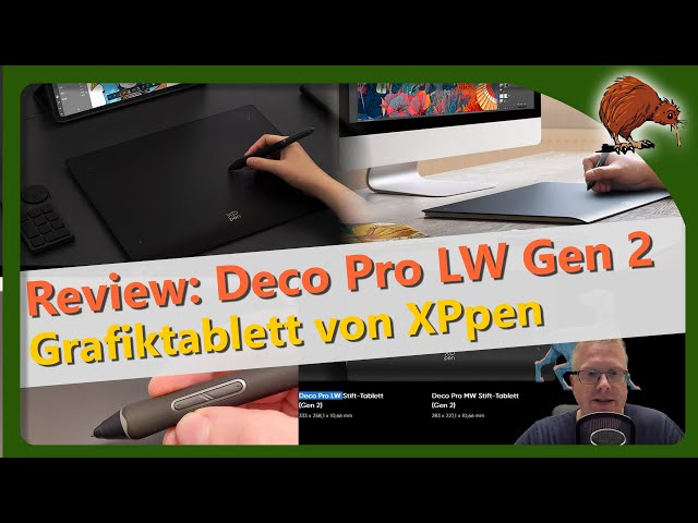 Review + Gewinnspiel: XP Pen Deco Pro (Gen 2) Zeichentablett mit Bluetooth