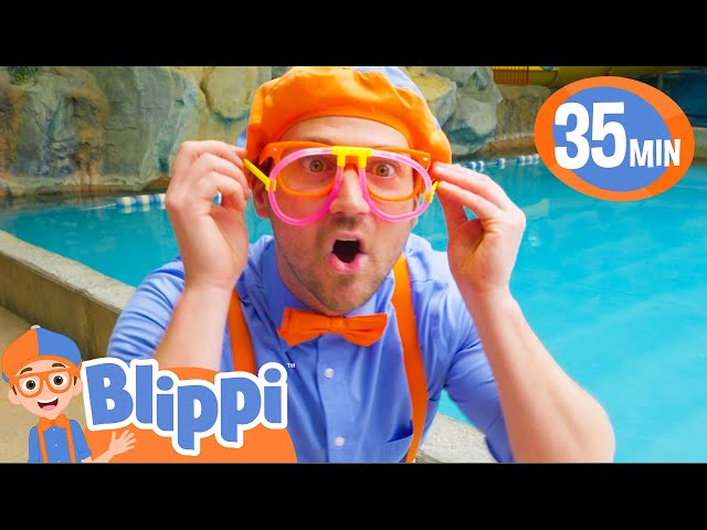 Blippi Plays Sink or Float at a Childrens Museum! | BEST OF BLIPPI TOYS!