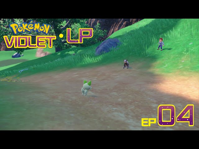 Pokemon Violet LP - Part 04 - Battling around the area leveling up a bit