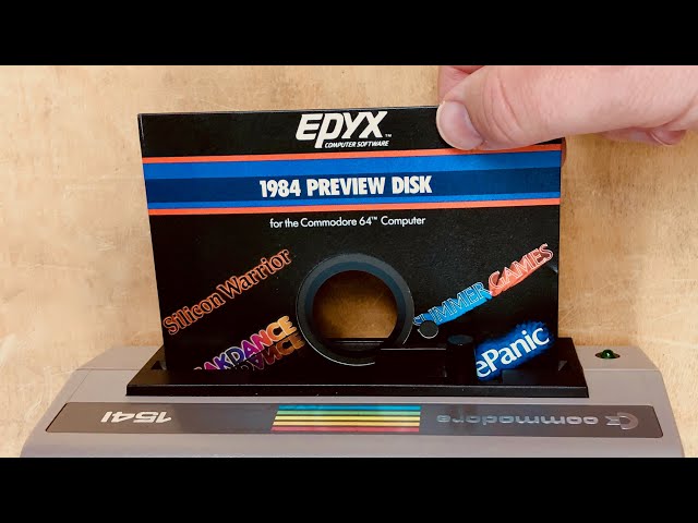 Epyx 1984 Preview Disk -or- What Is A Chromadisk?