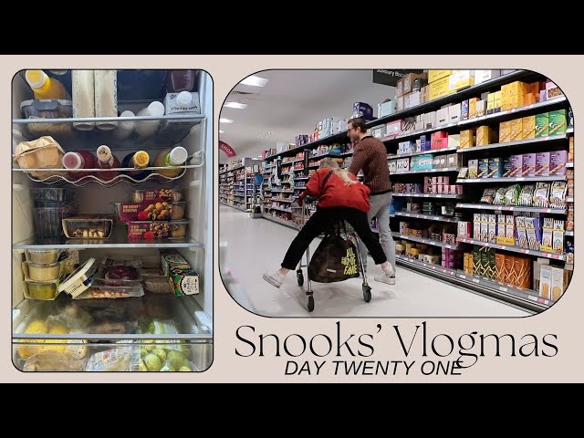 Christmas Food Shop + Grocery Haul | Vlogmas Day 22