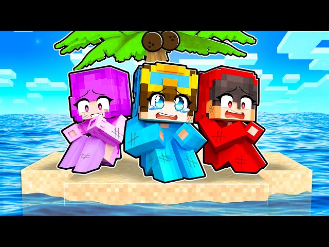 We’re STRANDED on a TINY Island In Minecraft!