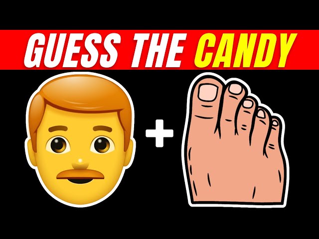 Can You Guess the Candy? 🍬 Guess The Candy By emoji Quiz 🍬
