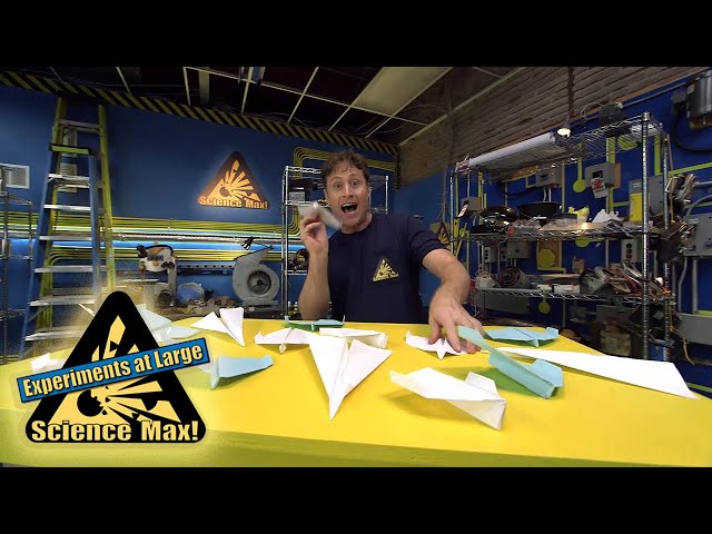 Science Max | BUILD IT YOURSELF | Paper Airplanes | EXPERIMENT