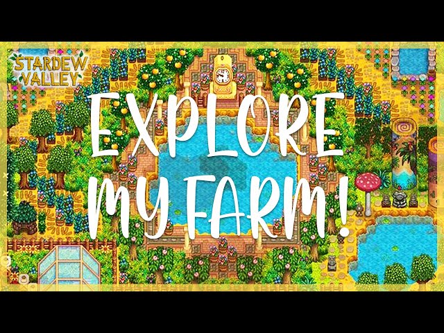 Download and Explore my Farm Yourself! Sharing my farm data! | Stardew Valley