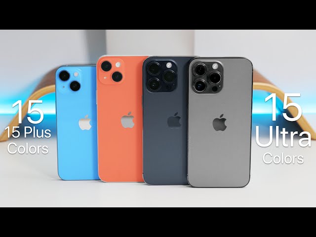 iPhone 15 Ultra Colors, New iPad Pro and iOS 17
