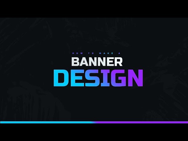 How To Make A Youtube Banner On Photoshop! Channel Art Tutorial 2019