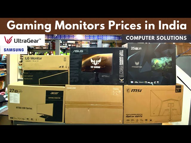 Gaming Monitors Prices in India | Computer Solutions Ranchi