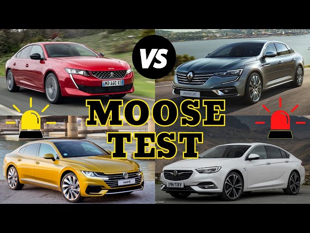 MOOSE TEST Results of D Segment Cars